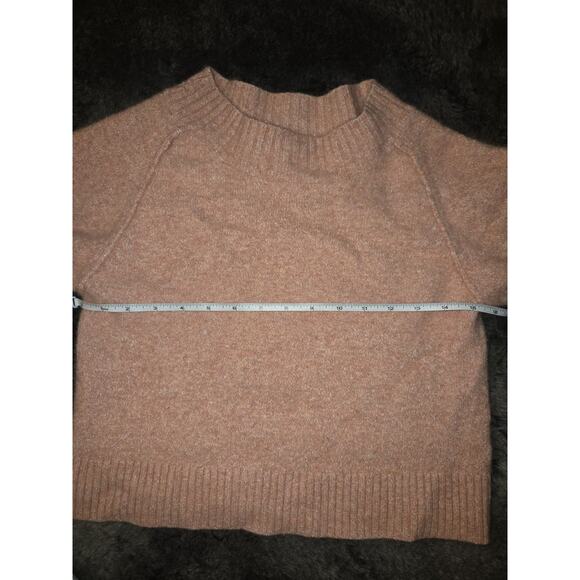 Vince Cashmere Silk Blend Sweater Women XS Pink Long sleeve Crew Neck - Picture 3 of 7